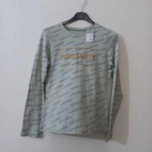 Primark | Positivity T-Shirt | Women Tops & Shirts | Small | Brand New With Tags