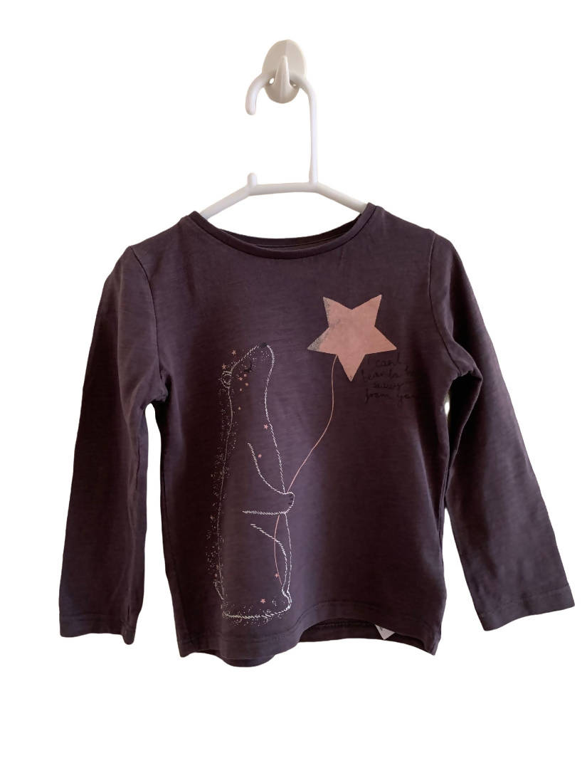 Mothercare | Purple Shirt | Girls Tops & Shirts | Size 1.5 - 2 yrs | Preloved