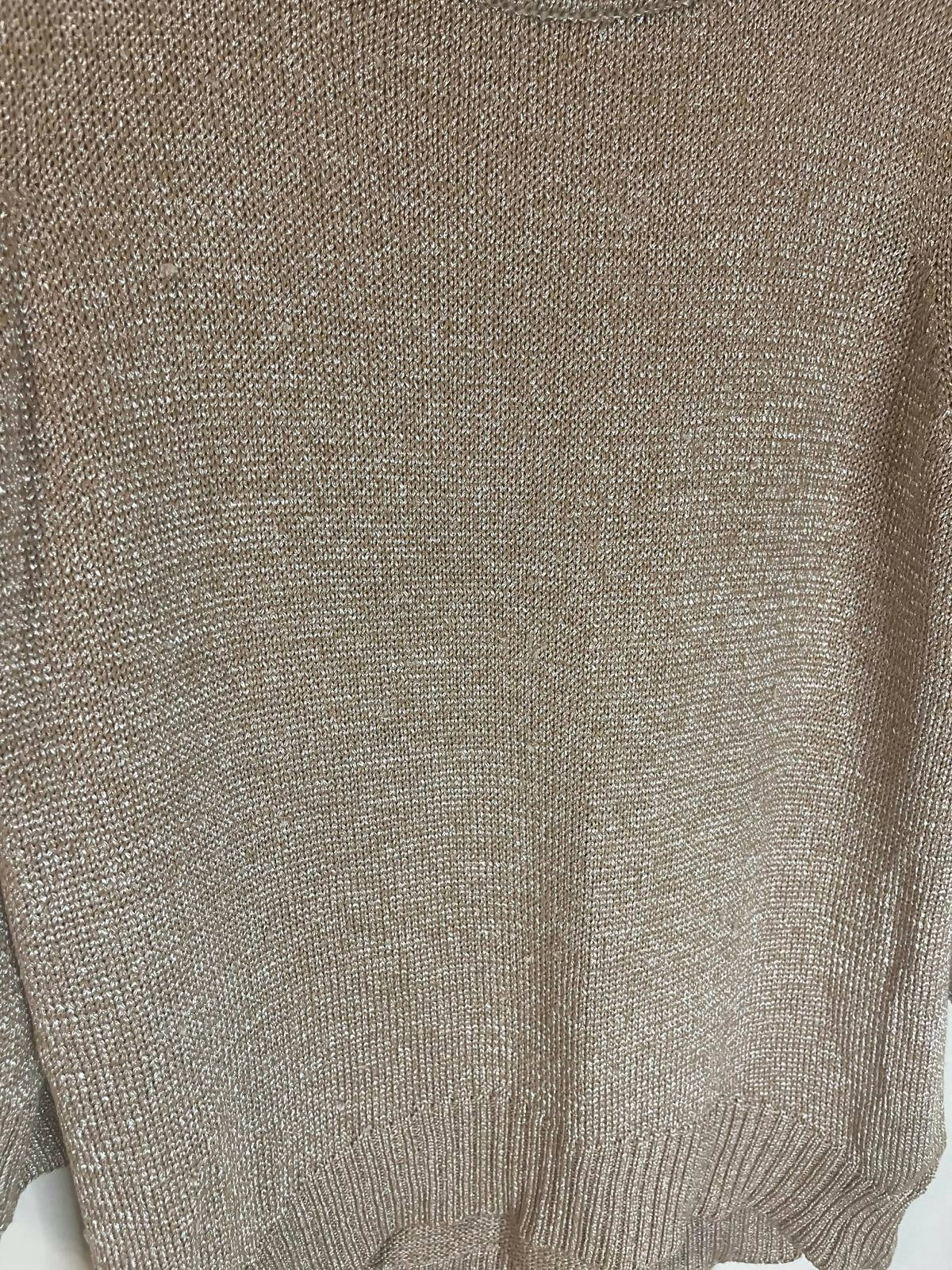 Massimo Dutti | Gold Top | Women Tops & Shirts | Preloved