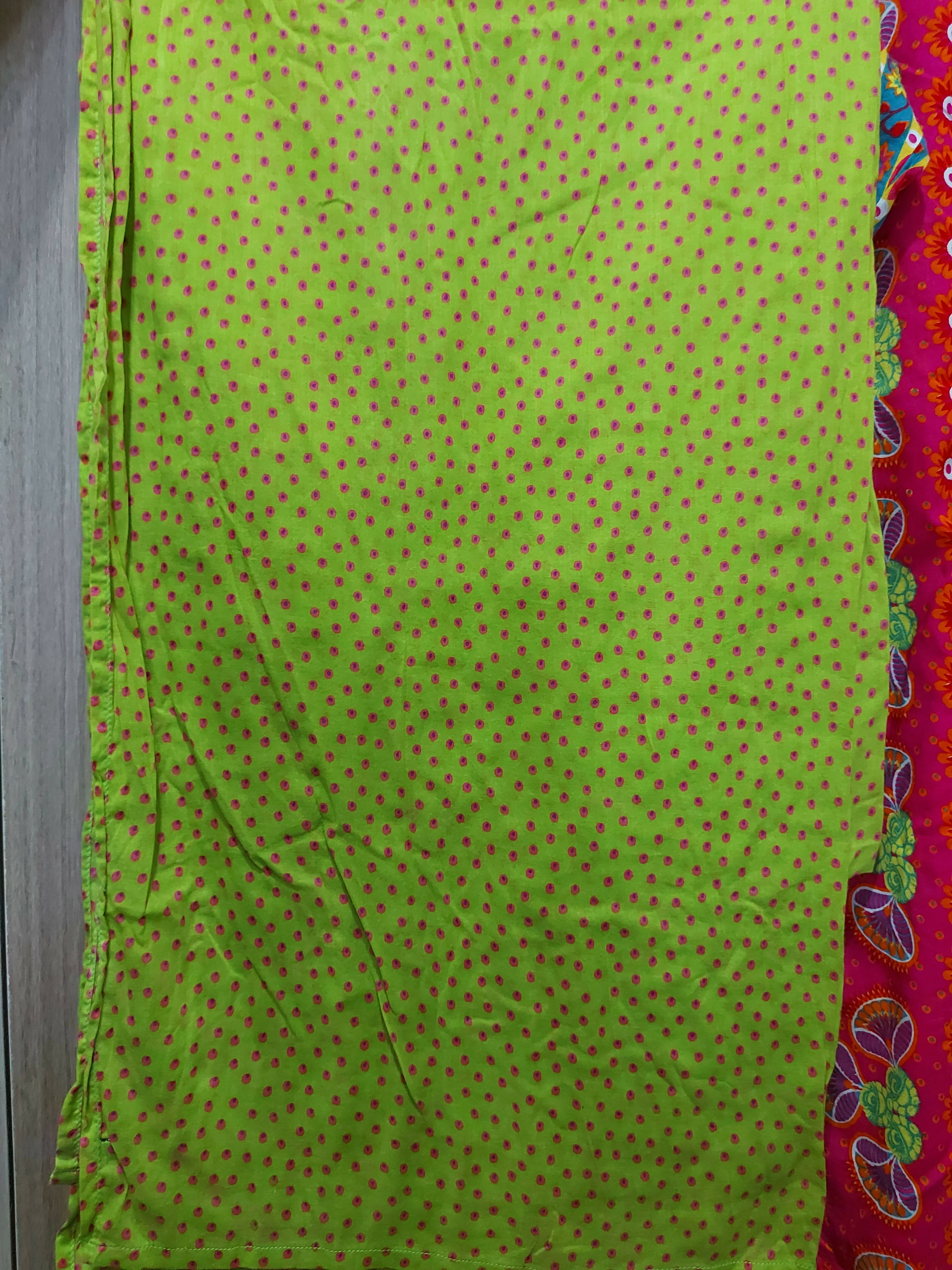 Generation | Pink & Green Colour 2 pc Suit (size 12 )| Women Branded Kurta | Preloved