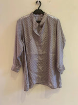 Brown Polka Dot Shirt | Women Tops & Shirts | Preloved