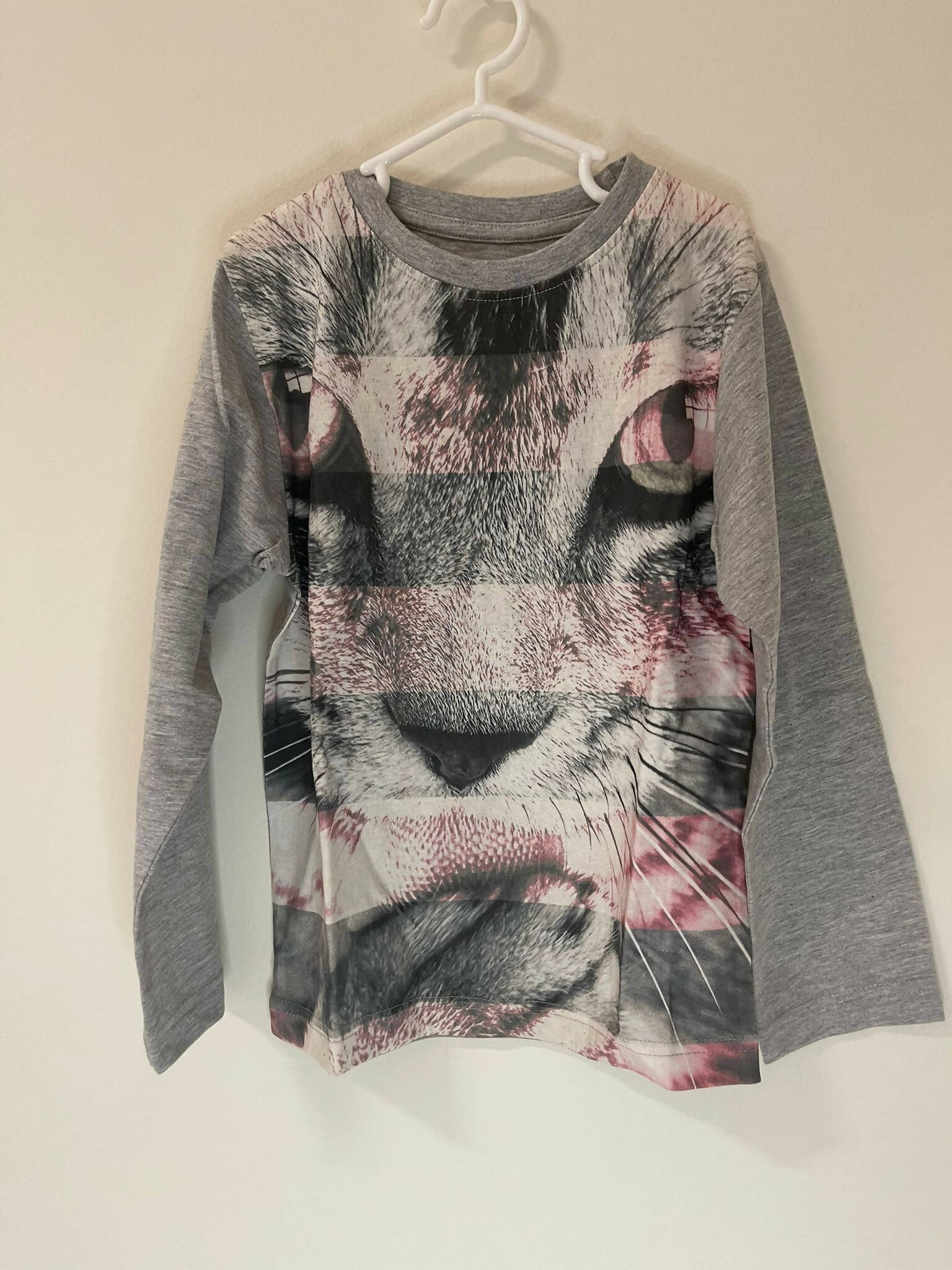 Grey Animal printed Shirt | Girls Tops & Shirts | Preloved