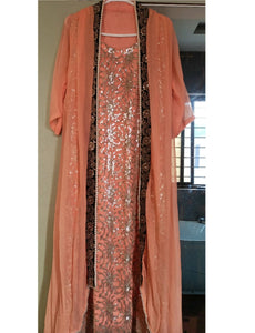 Long Fancy Maxi | Women Froks & Maxis | Medium | Worn Once