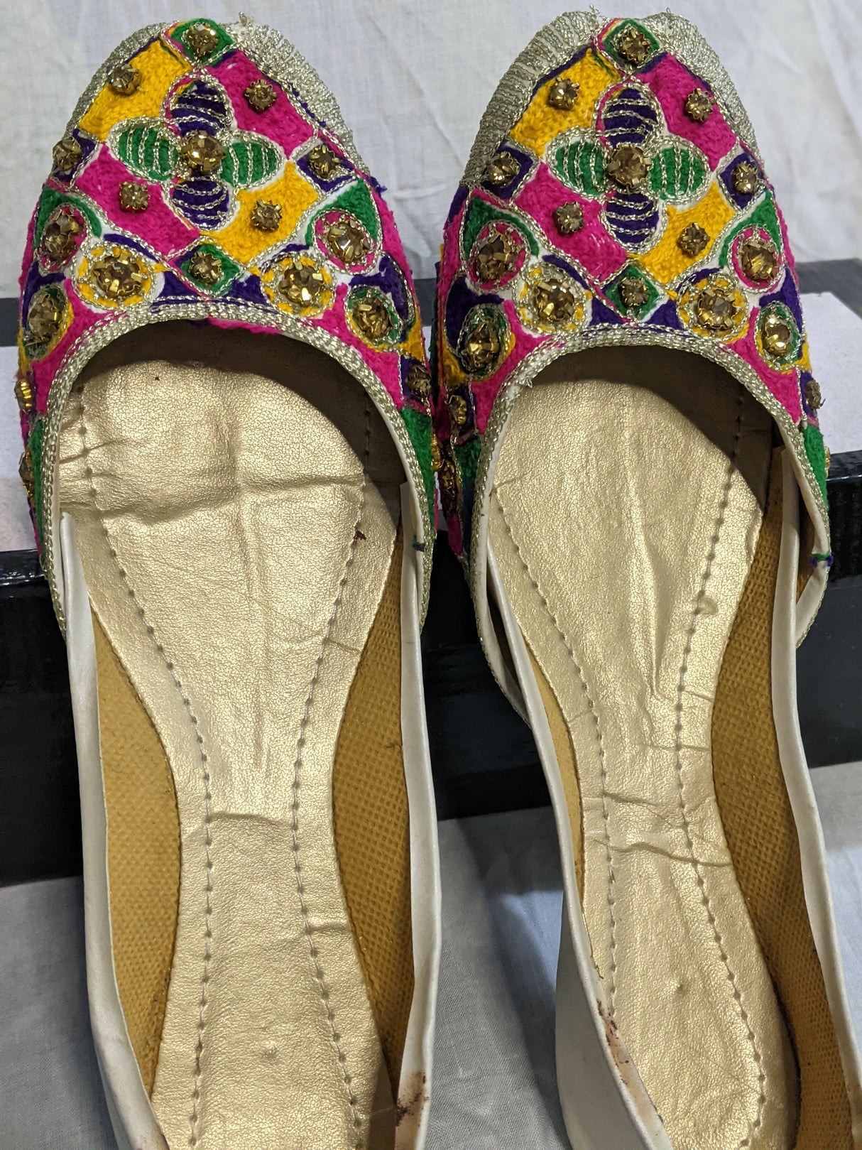 Two pair khussas | Women Shoes | Size 9 | Preloved
