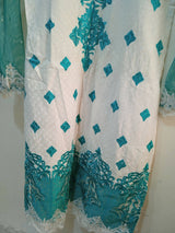 3 PC Embroidered Suit | Women Locally Made Formals | Medium | Preloved