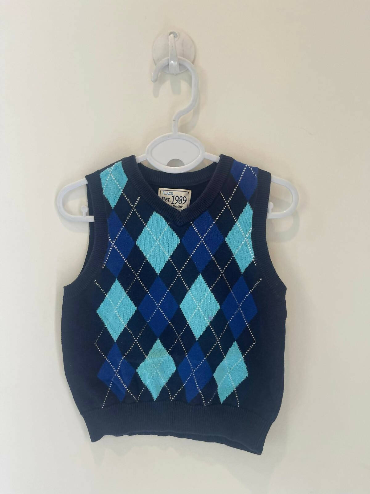 Place | Blue Sweater (12-18 months) | Baby Sweaters & Jackets | Preloved