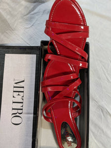 Metro | Red ladies sandals | Women Shoes | Size 11 | New