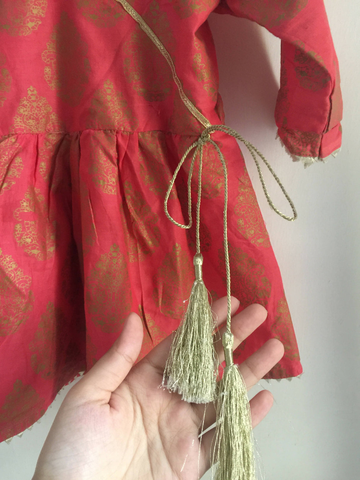 2 Pcs Frock and Sharara | Kids | Girls Shalwar Kameez | Size 3 yr | New