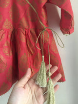 2 Pcs Frock and Sharara | Kids | Girls Shalwar Kameez | Size 3 yr | New