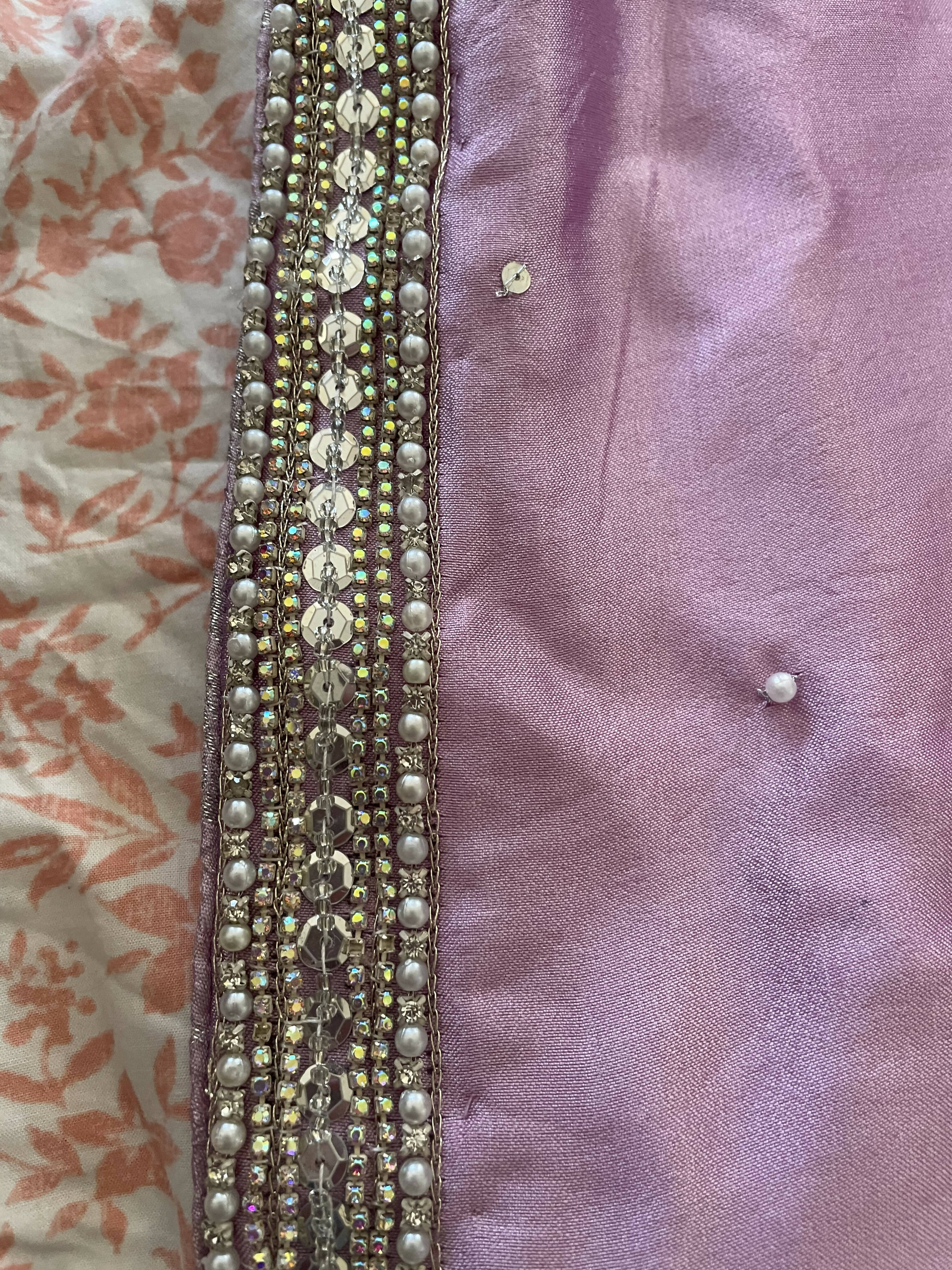 Formal Tissue Silk Suit | Women Locally Made Formals | Medium | Preloved