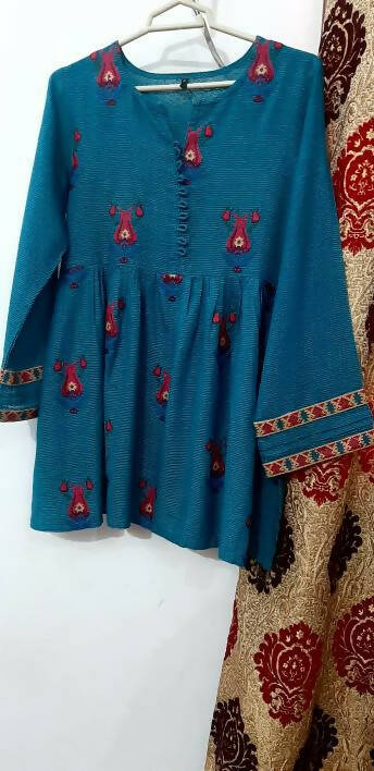 Beechtree | Embroidered shirt | Women Branded Kurta | Size XS | Preloved