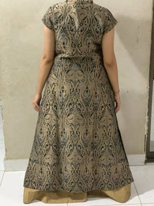 Indian Golden Lehanga | Women Formals | Worn Once