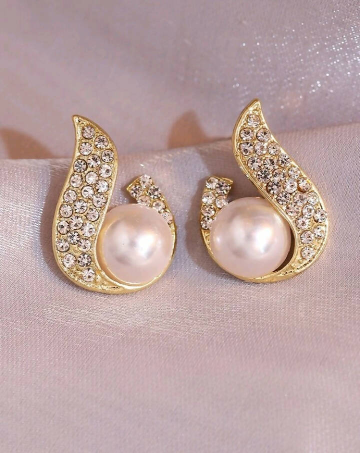 SHEIN | Faux pearl decor Earrings | Women Jewellery | Brand New