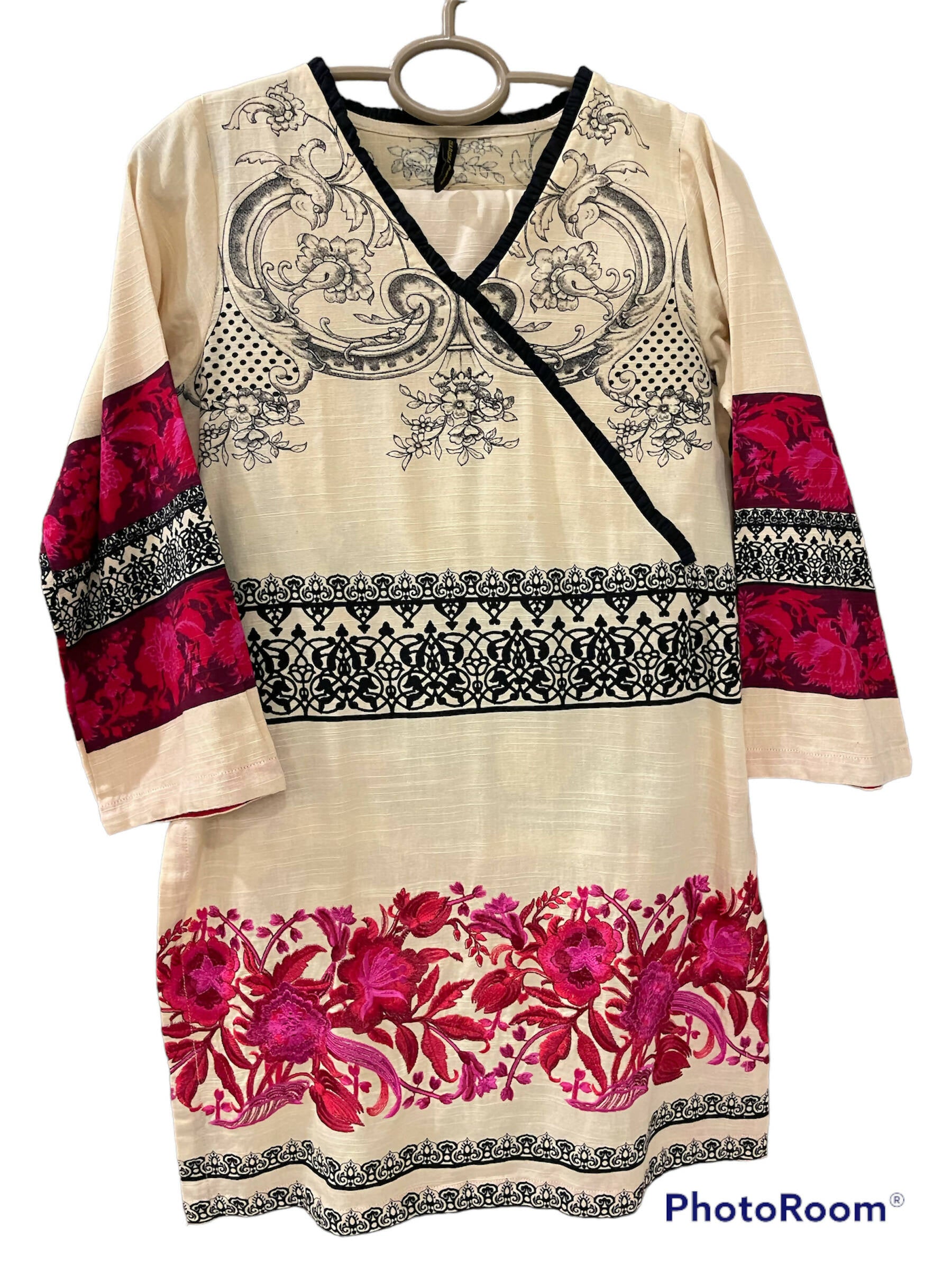 Charizma | Printed Kurta| Women Branded Kurta | Small | Preloved