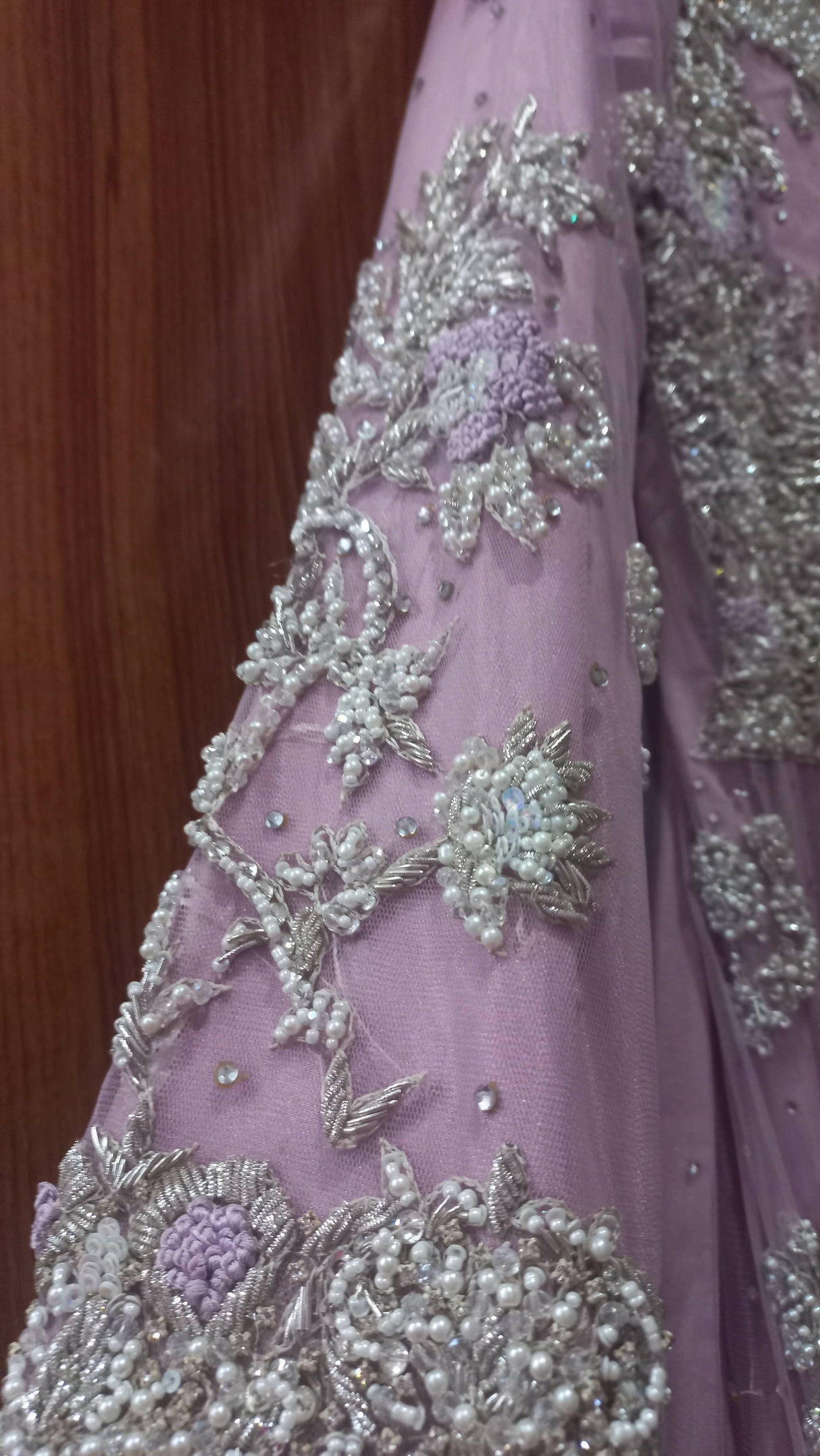 Lavendar Bridal Maxi | Women Bridals | Small to Medium | Worn Once