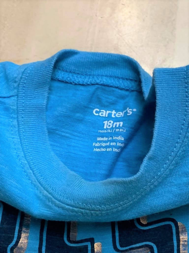 Carters | Blue Shirt | Boys Tops & Shirts | Preloved