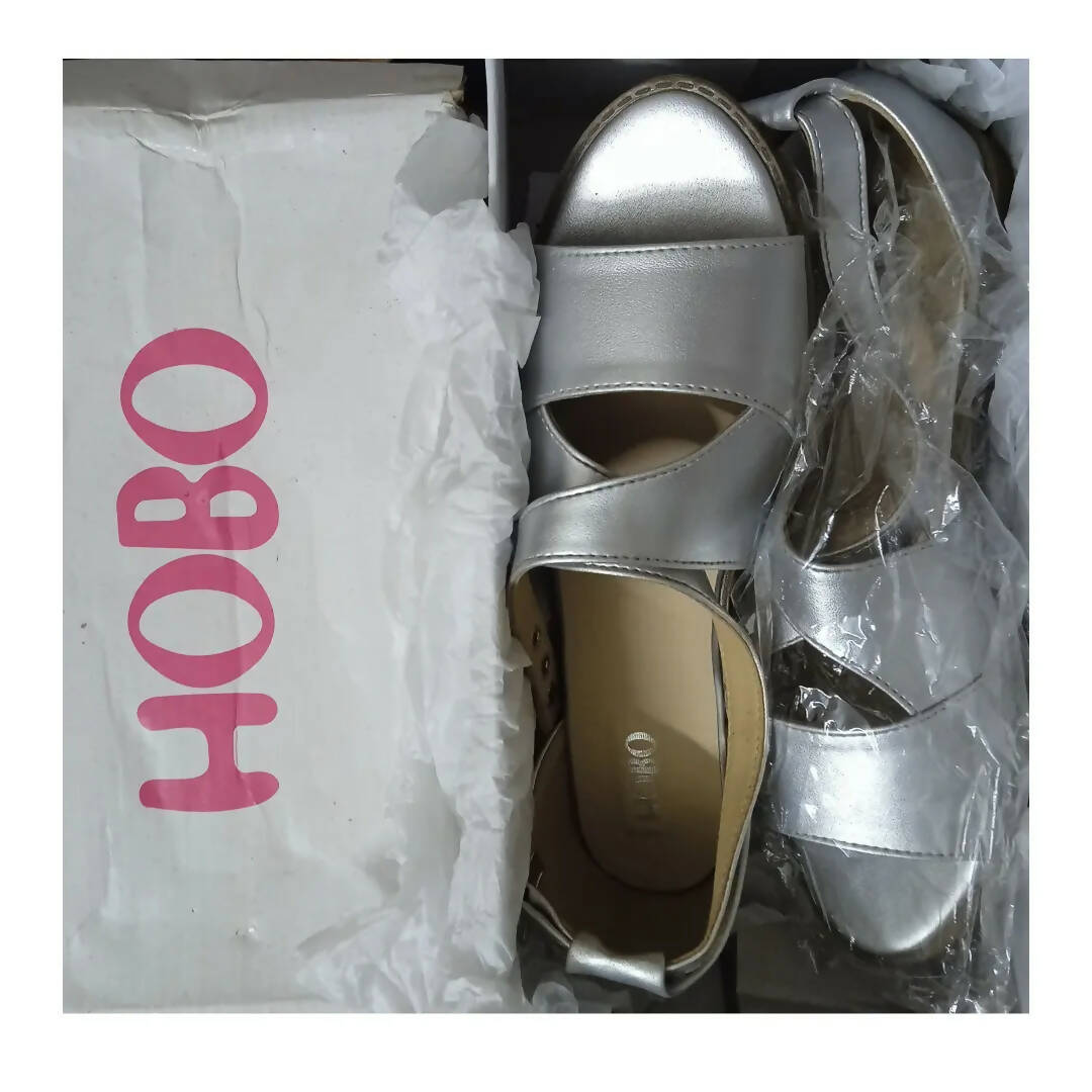Hobo | Silver girls Sandals (37) | Women Shoes | Brand New