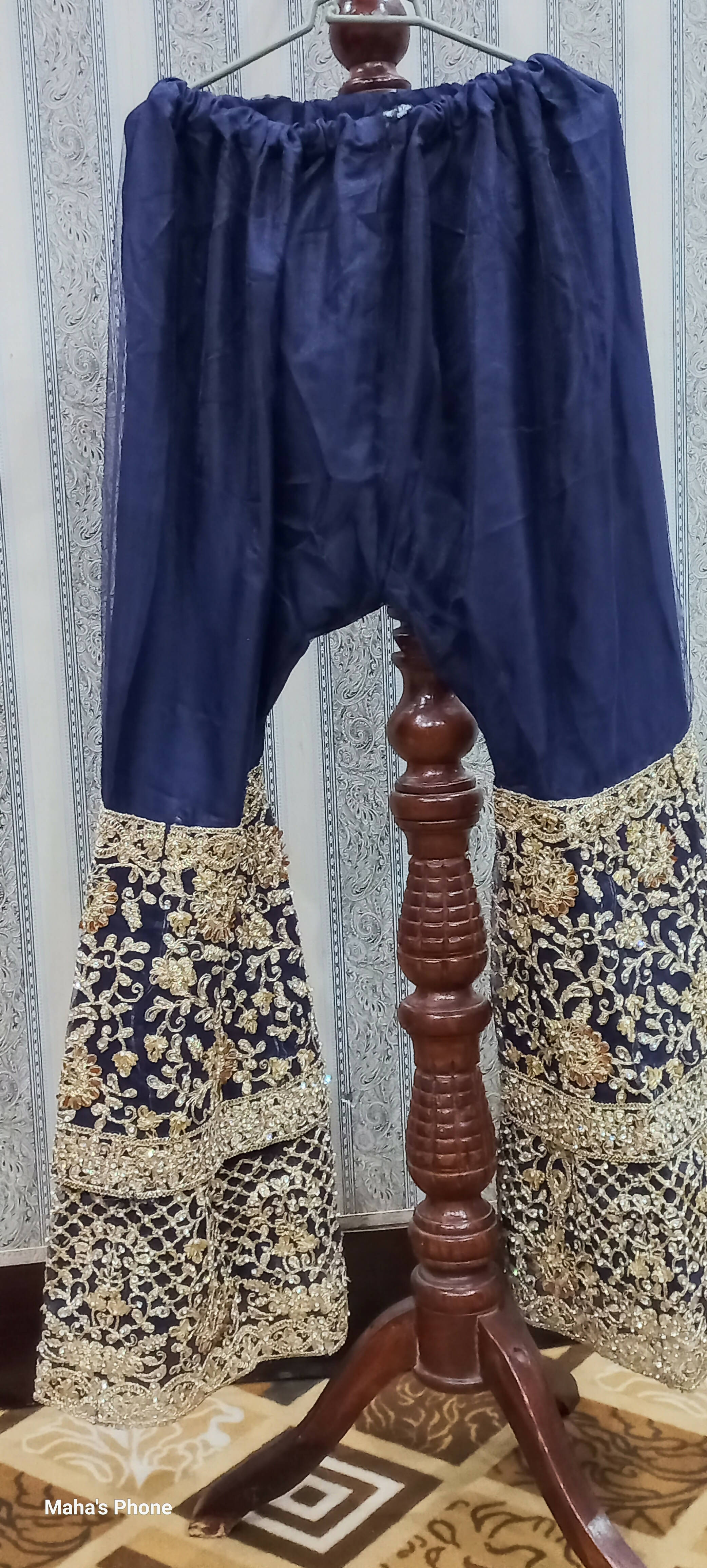 Beautiful Sharara | Four Piece Dress | Ghararas, Shararas & Lehangas | Medium to Large | Preloved