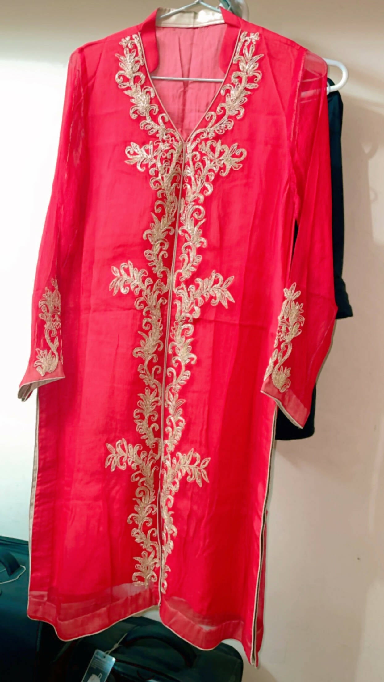 Fancy Red Suit | Women Locally Made Formals | Large | Preloved