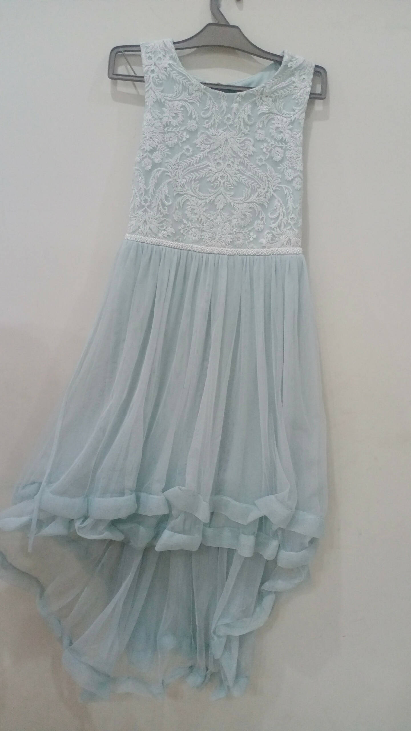 Sea Green Frock (Size: M ) | Women Froks & Maxis | Worn Once