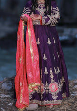 Purple Maxi (Size: L ) | Women Frocks & Maxis | Worn Once