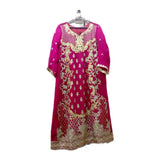 Elegant Pink  Embroidered  Suit | Women Locally Made Formals | Medium | Worn Once