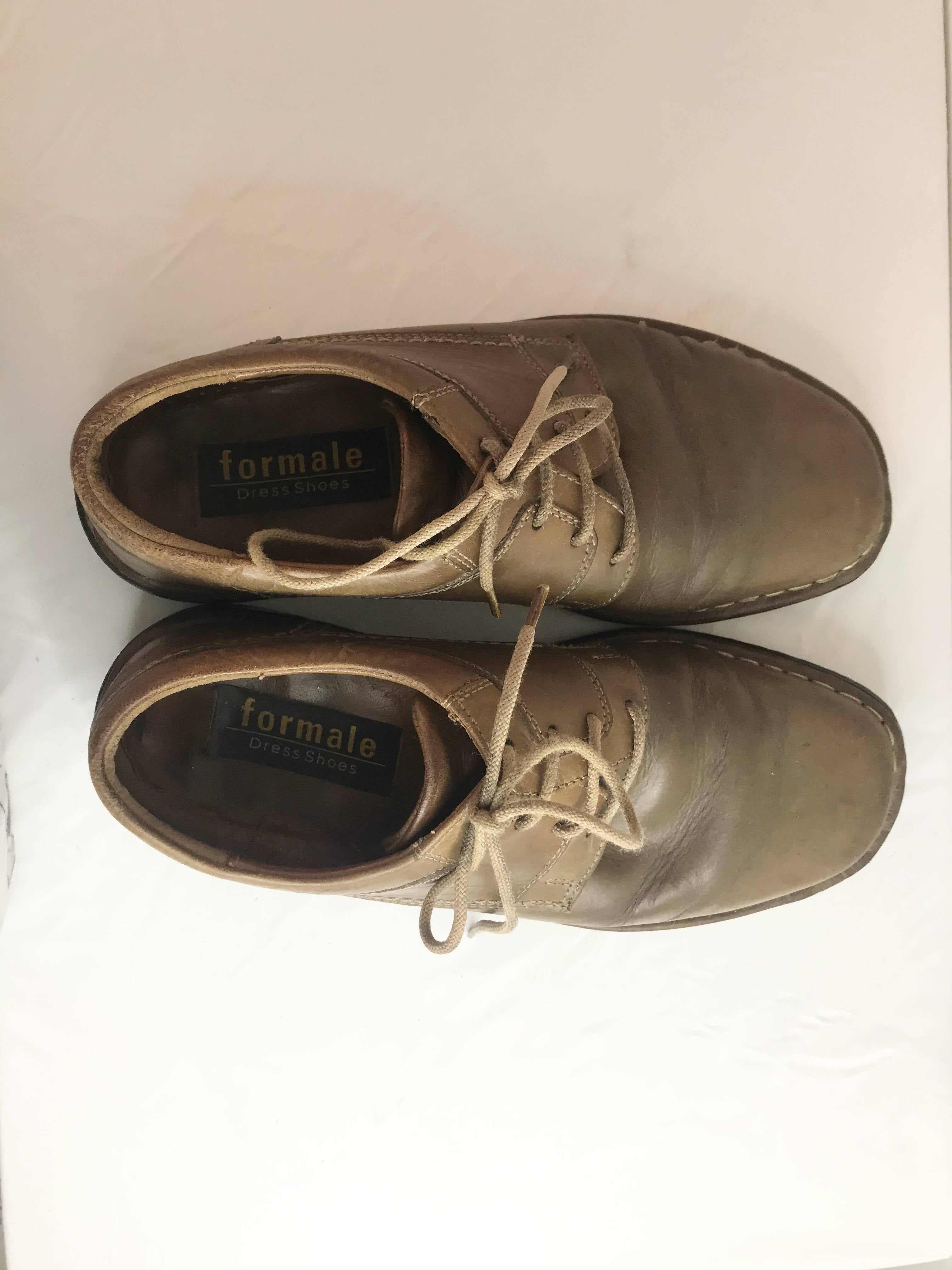 Brown Leather Laceup Shoes | Men Shoes | Footwear | Preloved