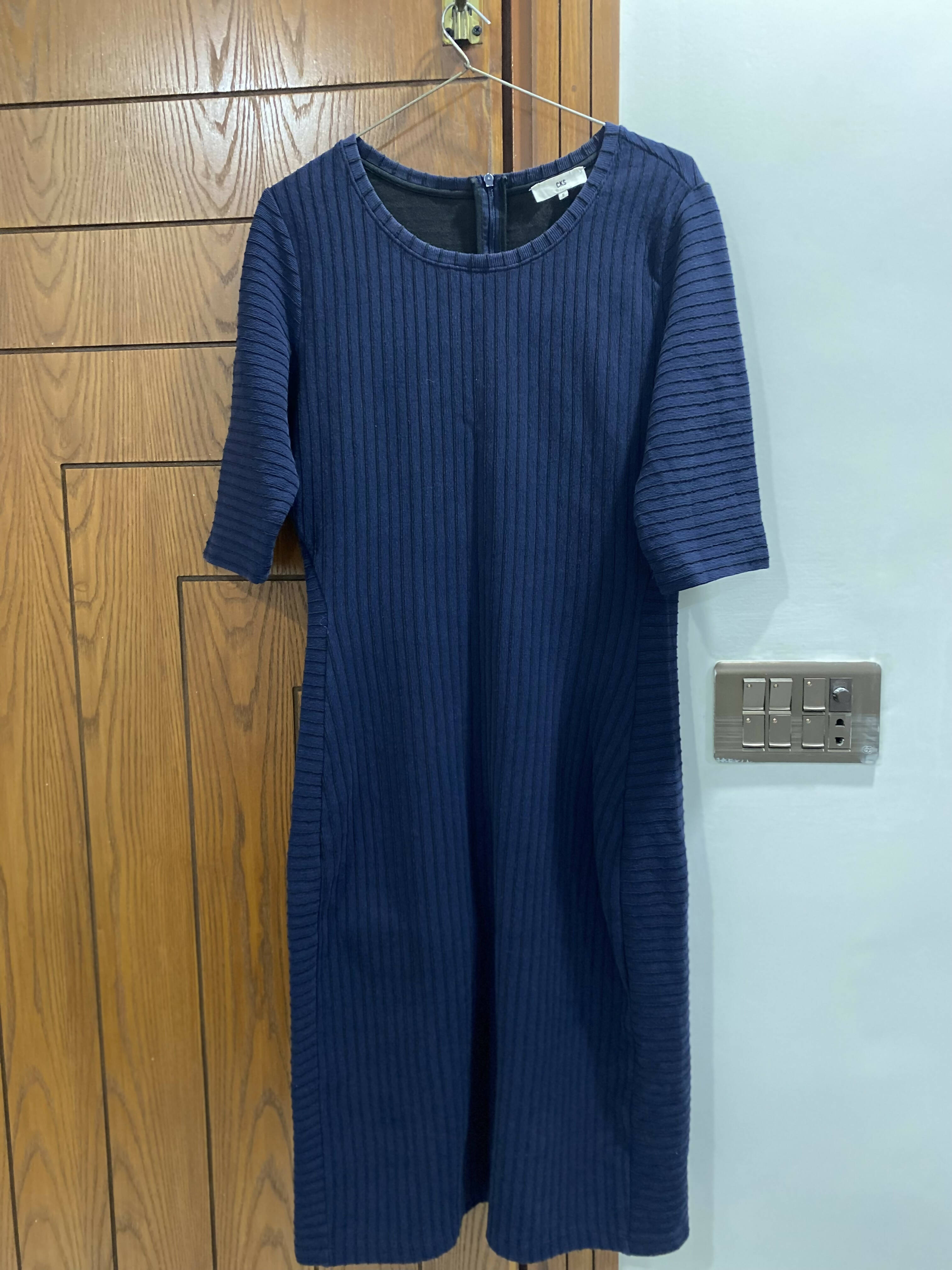 Blue bodycon dress (Size: S ) | women Tops & Shirts | Preloved