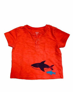 JUST ONE YOU | CARTER’S BABY BOY T-SHIRT | ORANGE RED | PRELOVED
