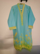 Junaid Jamshed | Blue Teens Kurti | Women Branded Kurta | XSmall | New