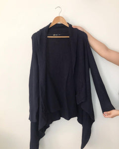 Ideas Gul Ahmed | Black Cotton Woolen Cape | Women Sweaters & Jackets | Brand New