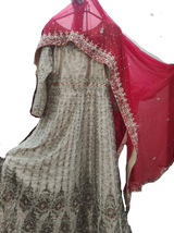 Bridal Fancy Organza Maxi | Women Bridals | Medium | Worn Once