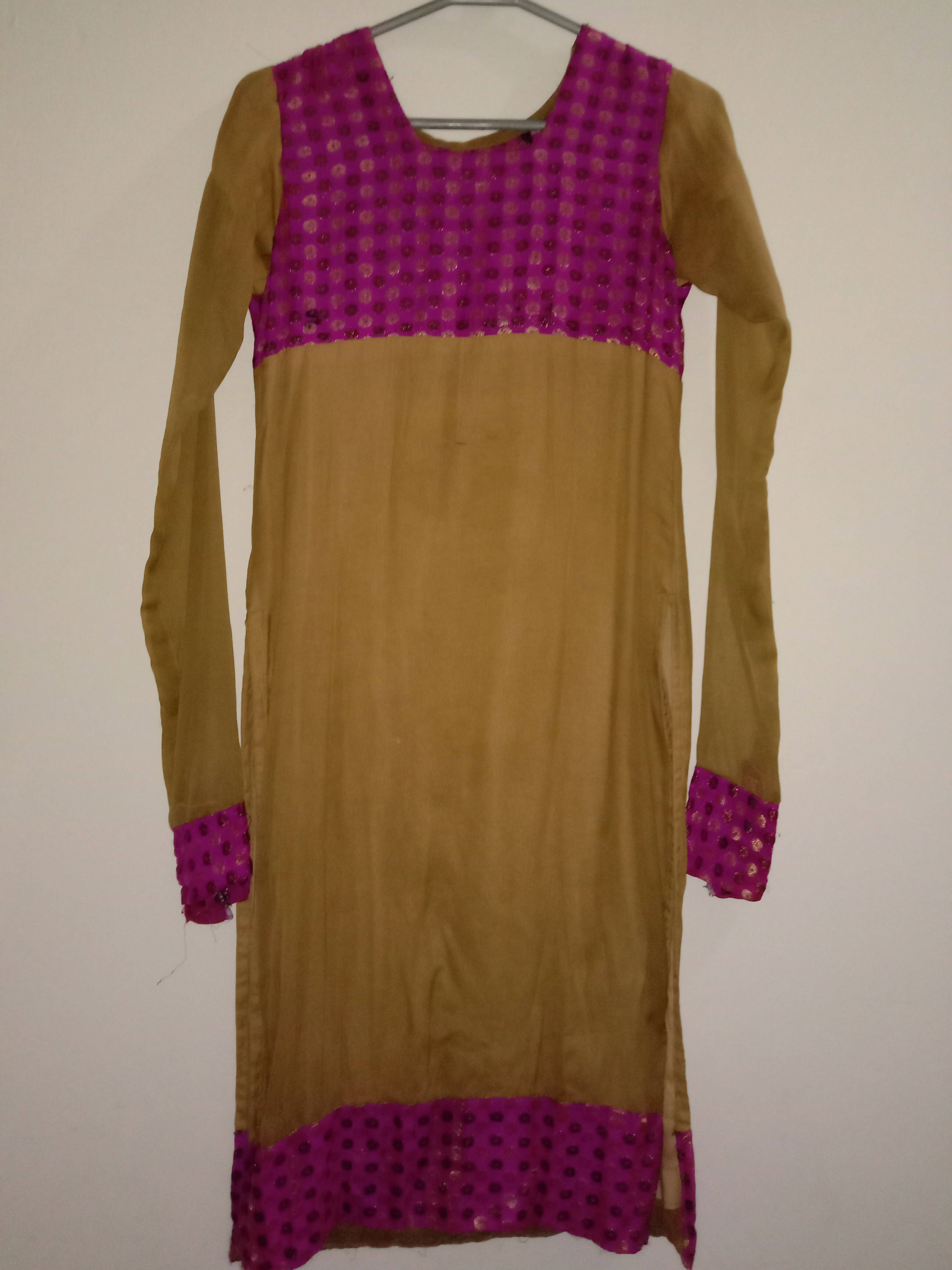 Stylish Chiffon Dress | Women Locally Made Formals | Medium | Preloved