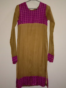 Stylish Chiffon Dress | Women Locally Made Formals | Medium | Preloved