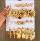 SHEIN | 11 pairs faux pearl decor Earrings | Women Jewelry | 11 Pair | Brand New