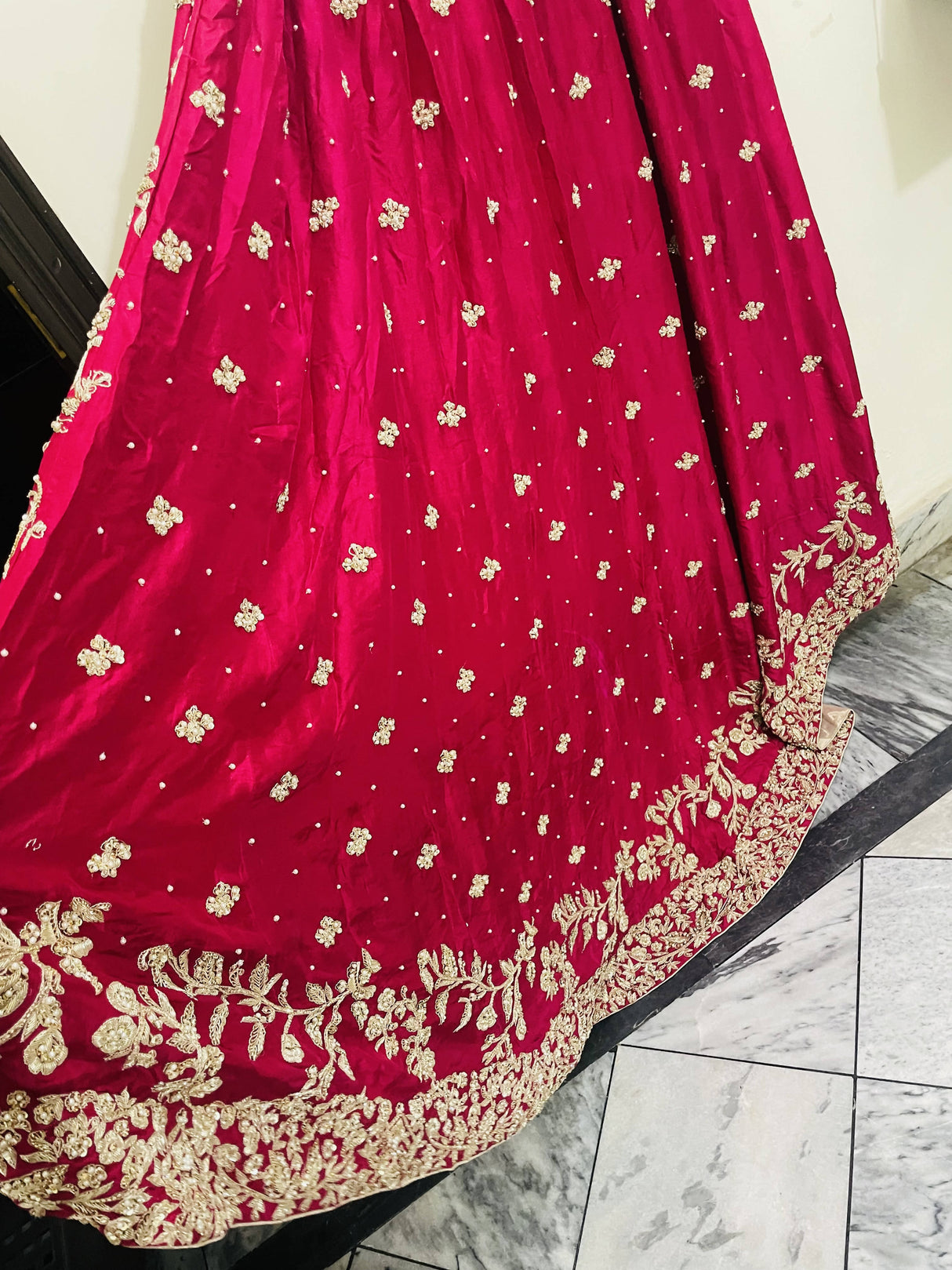 Regal Red Bridal Lehnga | Women Bridals | Medium | Worn Once
