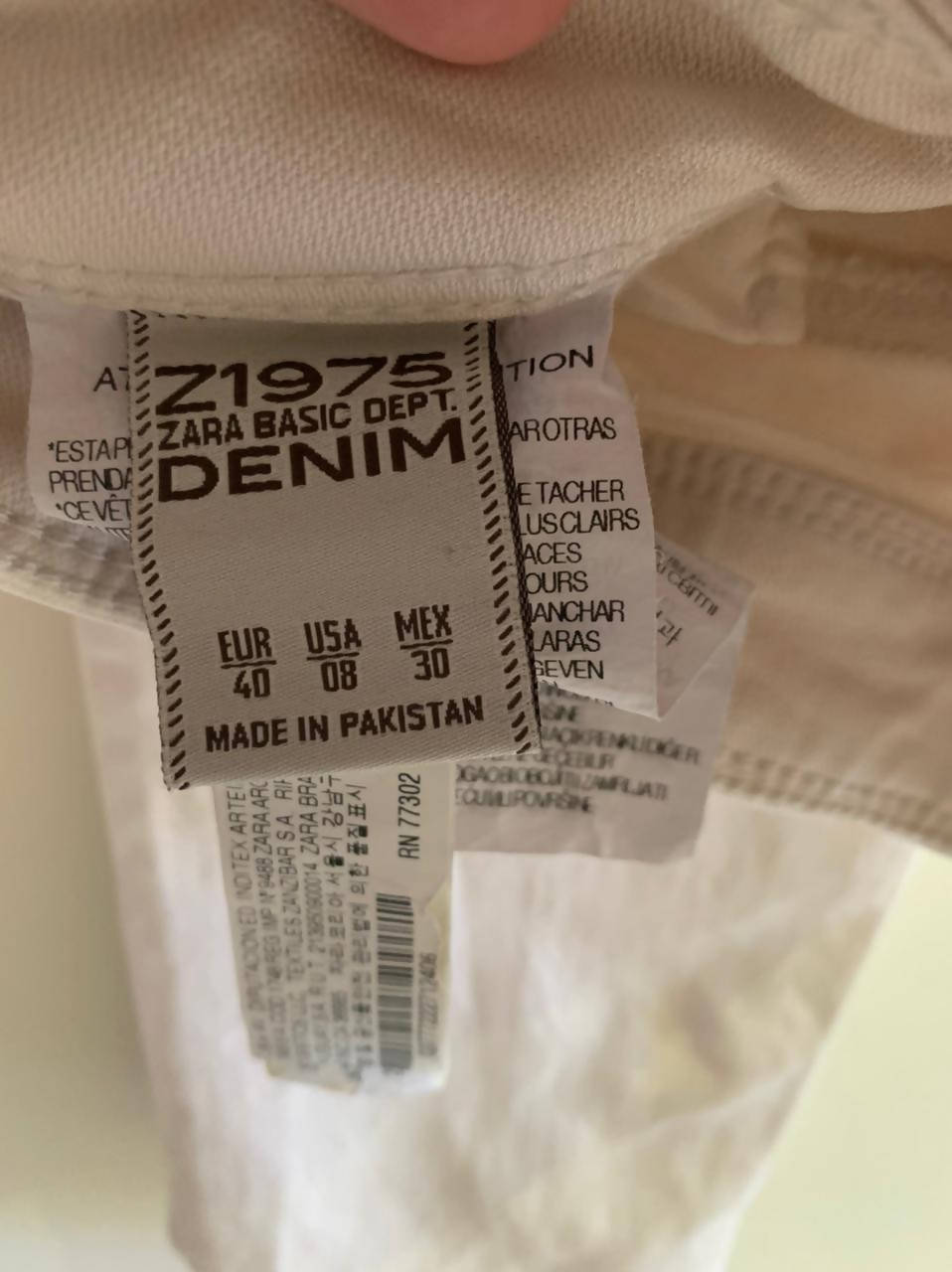 Zara | Beige Jeans | Women Bottoms & Pants | Preloved
