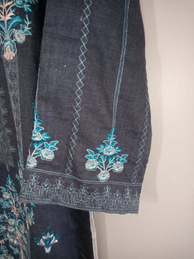 Khaddar embroidered Kurta | Women Locally Made Kurta | Small |New