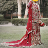 Heavy Handwork Bridals Suit | Women Bridals | Medium | Worn Once