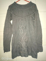 Gray Woolen Sweater | Women Sweaters & Jackets | Small | Preloved