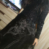 Black Elegant Maxi | Women Frocks & Maxis | Small | Worn Once