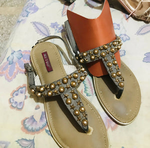 Metro | Women Casual Wear Sandal | Women Shoes | Size:38 | Preloved