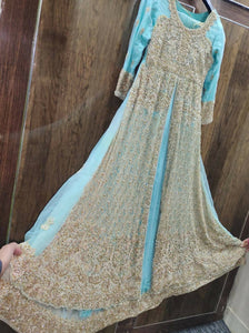 Republic Replica | Women Bridals | Heavy Embroided Maxi | Small | Worn Once