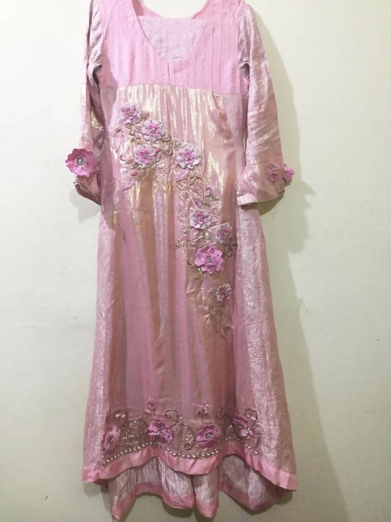 Embroidered Casual Maxi (Size: S )| Women Frocks & Maxis | Worn Once