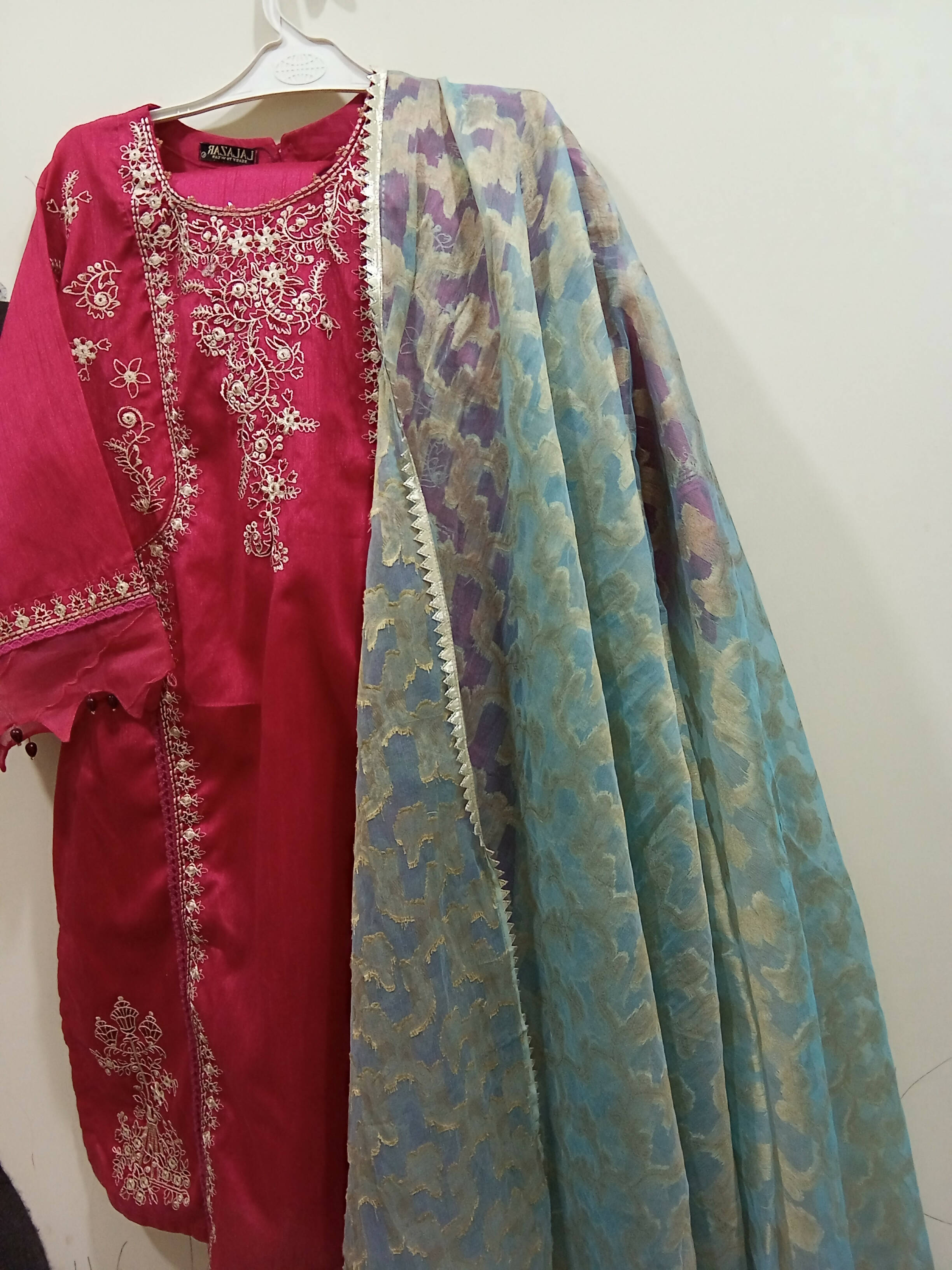 Embroidered Stitched Suit | Women Locally Made Formals | Large | New