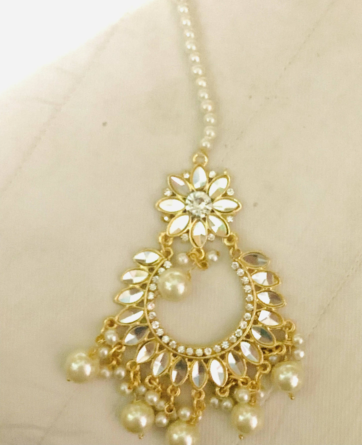 Golden Tikka | Women Jewelry | Small | Worn Once