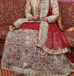 Red Bridal Dress | Women Bridals | Worn Once