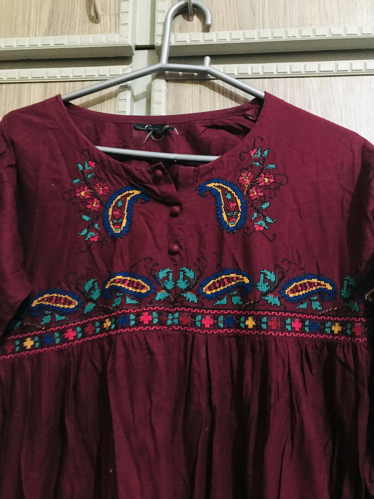 Short Lawn Frock | Women Frocks & Maxis | Medium | Preloved