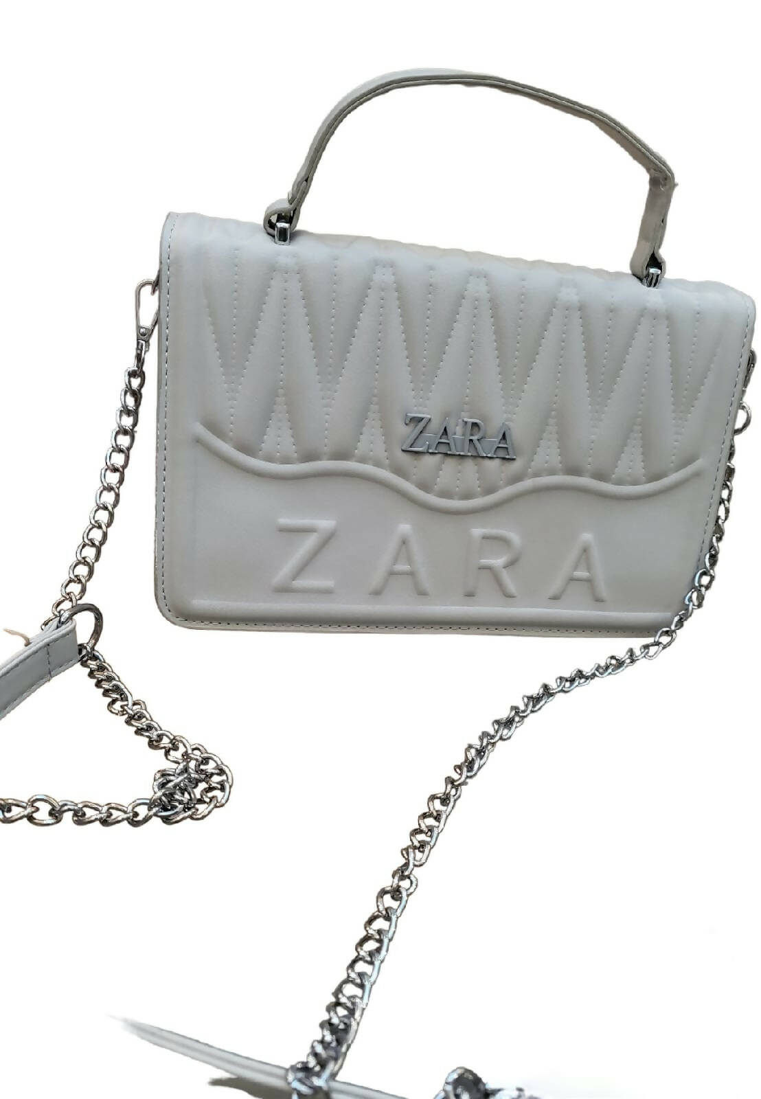 Zara white purse with adjustable straps, Women's Fashion, Bags & Wallets,  Purses & Pouches on Carousell
