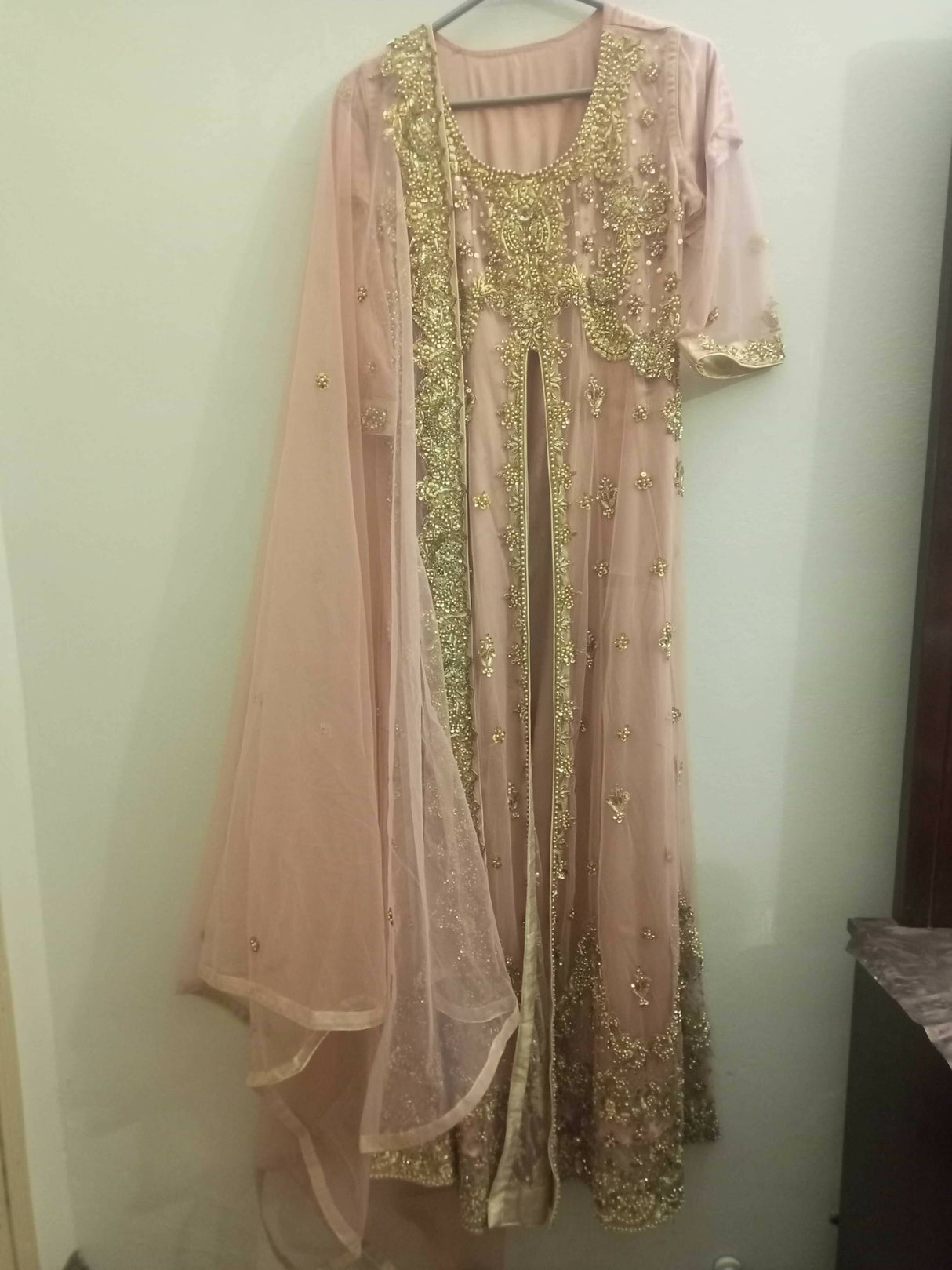 Light Pink Formal Maxi | Women Locally Made Formals | Medium | Worn Once